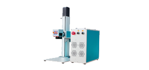 Electric lifting split fiber Laser marking machine