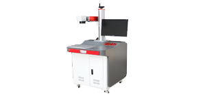 Red Cabinet fiber Laser marking machine