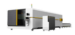 3015 Enclosed Fiber Laser Cutting Machine with Exchange Platform